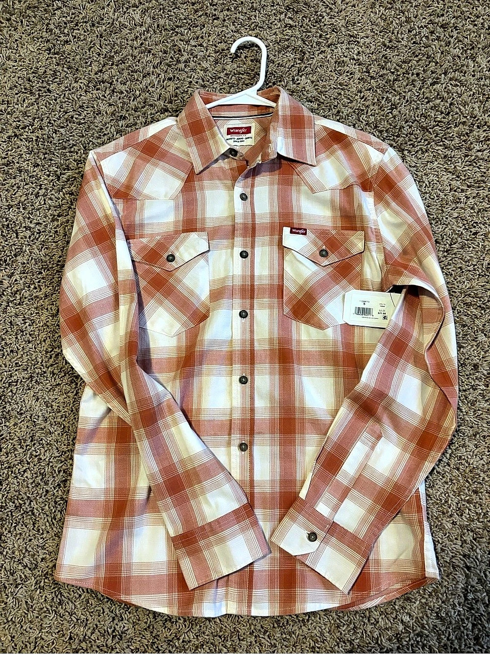 Levi's Men's Plaid Button Down Shirt NWT